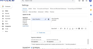 Cara Menambah Tanda Tangan Otomatis di Gmail