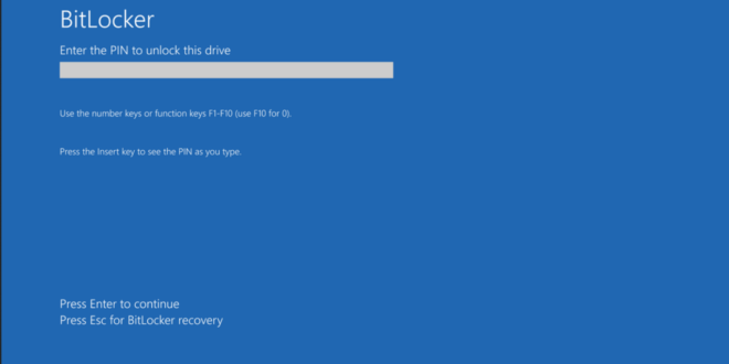 Cara Mengaktifkan BitLocker di Windows 10