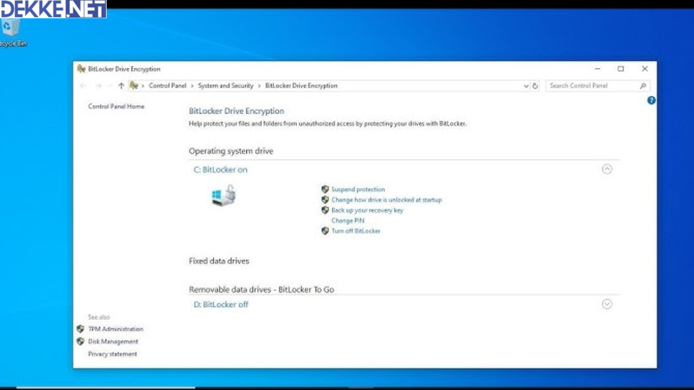 Cara Mengaktifkan BitLocker di Windows 10