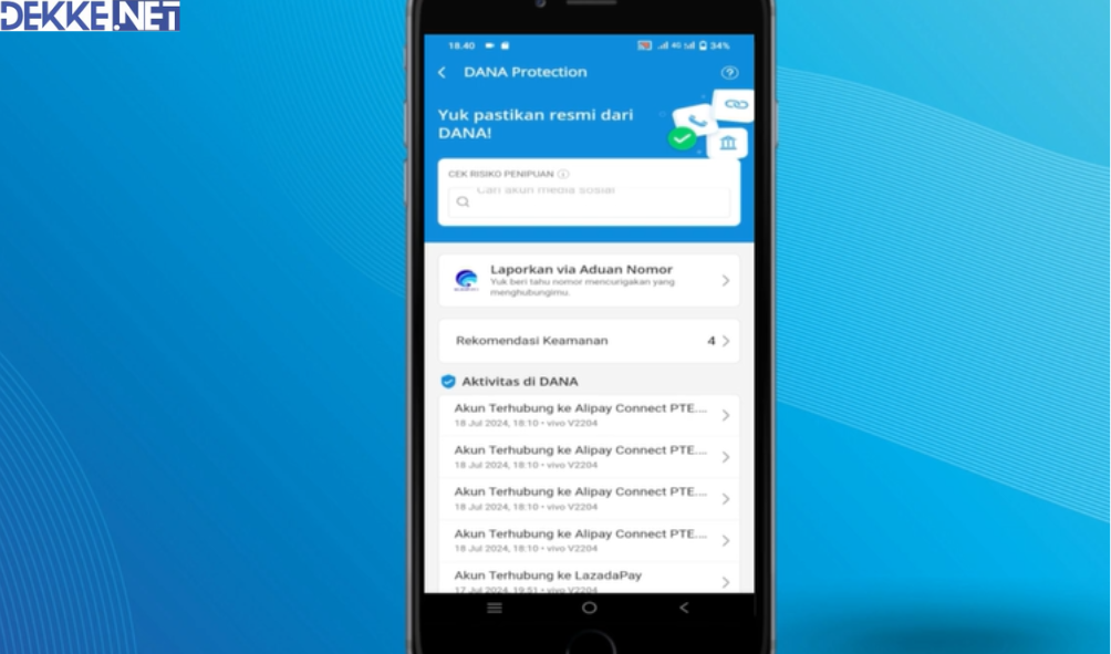 Cara Aktivasi Fitur DANA Protection