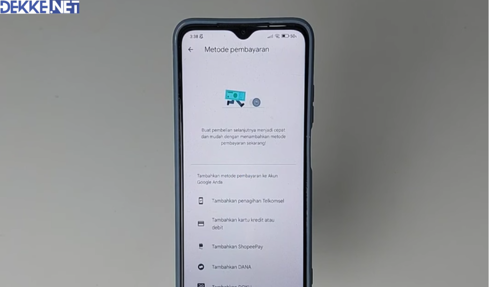 Cara Menambah Metode Pembayaran Play Store
