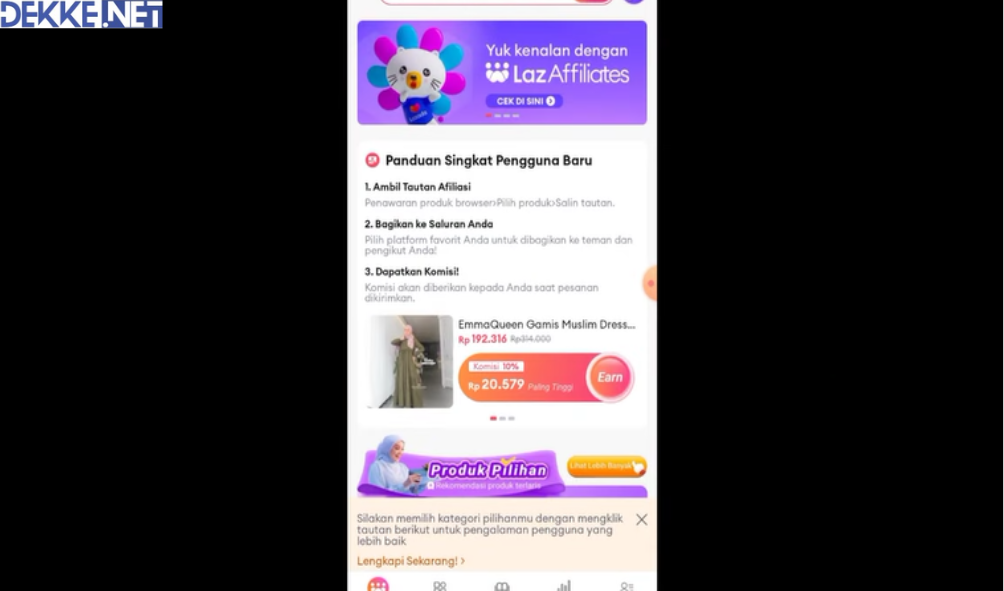 Cara Daftar Lazada Partner