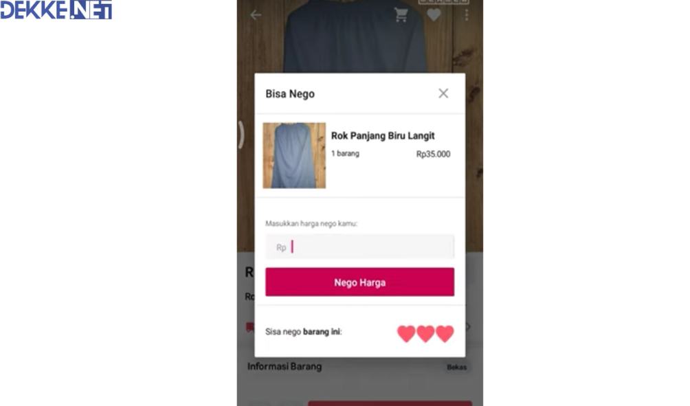 Cara Menggunakan Fitur Nego di Bukalapak