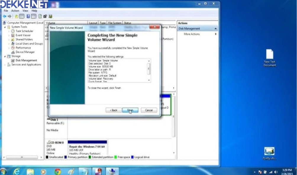 Cara Membuat Recovery Disk di Windows 7