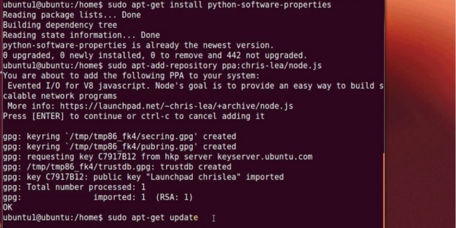 Cara Install Node.js di Linux