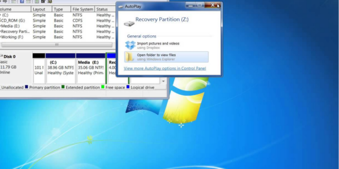 Cara Membuat Recovery Disk di Windows 7