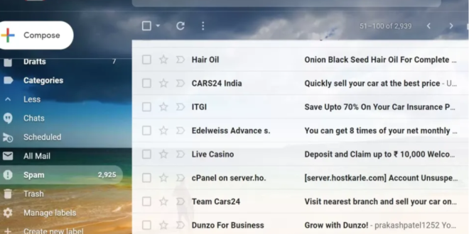 Cara Membatasi Email Spam di Gmail