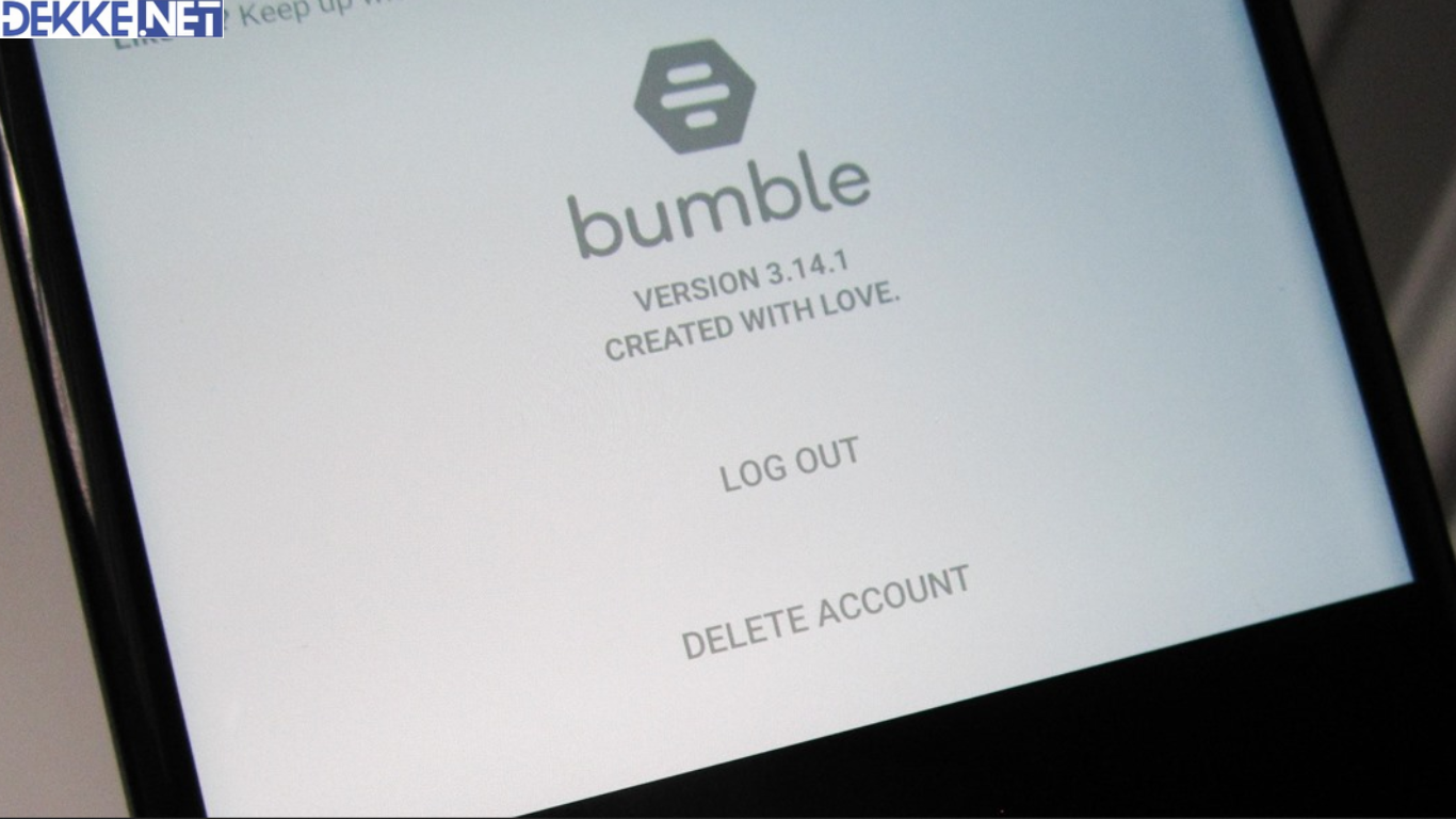 cara menghapus akun Bumble