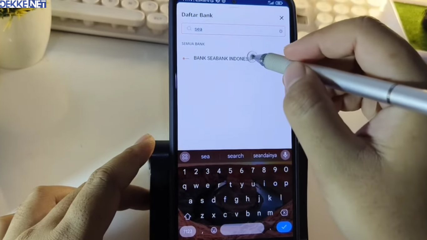 cara transfer DANA ke SeaBank