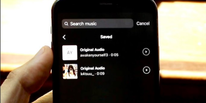 Cara Download Audio Instagram