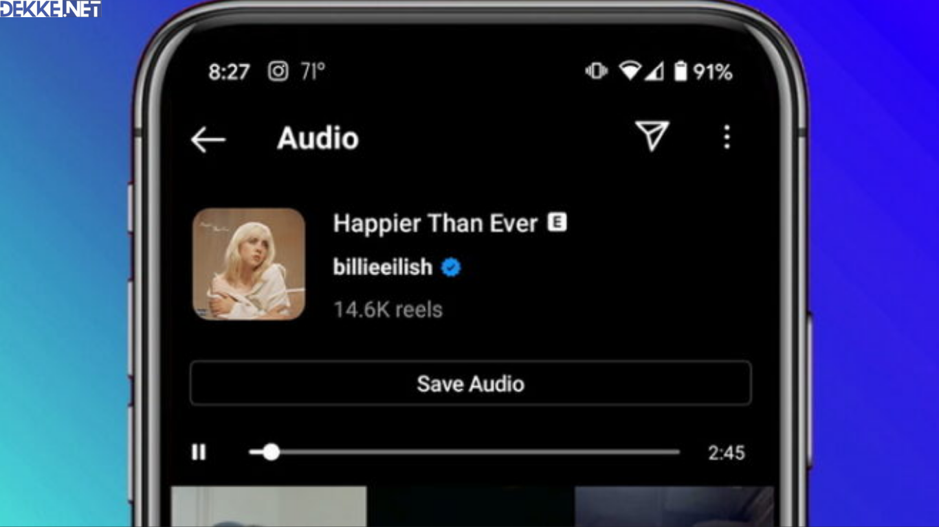 Cara Download Audio Instagram