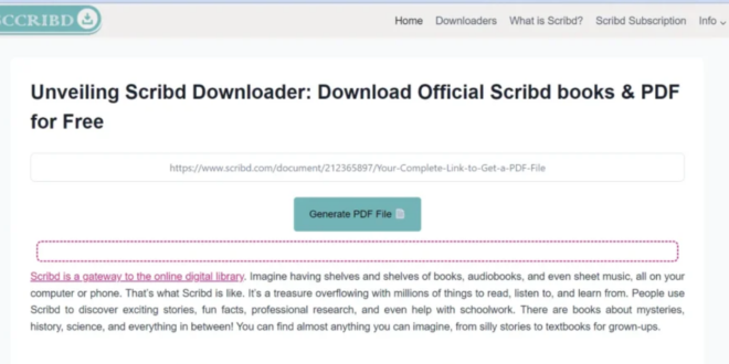 cara download Scribd gratis tanpa aplikasi