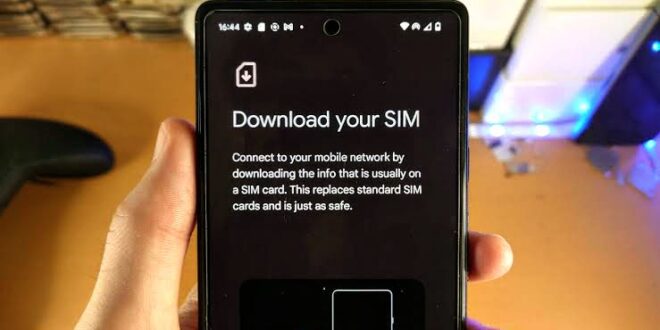 cara mengaktifkan eSIM di Android