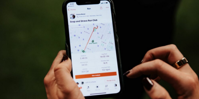 cara mengubah bahasa di Strava
