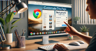 cara mengganti background Google Chrome