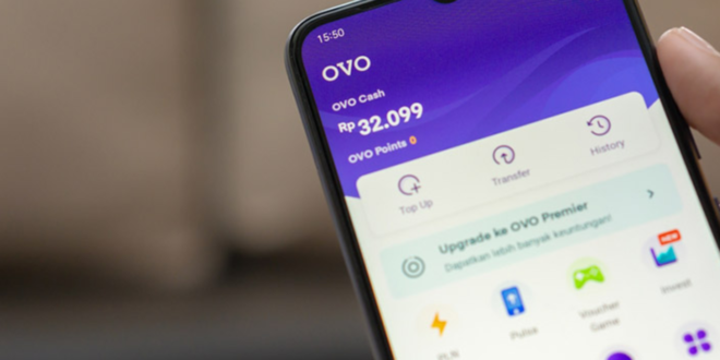 cara top up OVO lewat ShopeePay