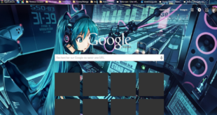 cara merubah tampilan Chrome menjadi anime
