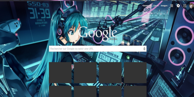 cara merubah tampilan Chrome menjadi anime