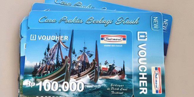 cara mendapatkan voucher Indomaret 100 ribu