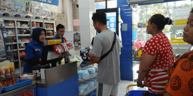 cara melihat struk Indomaret