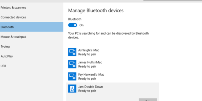 cara mengatasi bluetooth laptop tidak bisa mencari perangkat