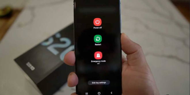 cara restart HP Android tanpa tombol power