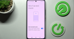 cara mengaktifkan mode operasi satu tangan Xiaomi