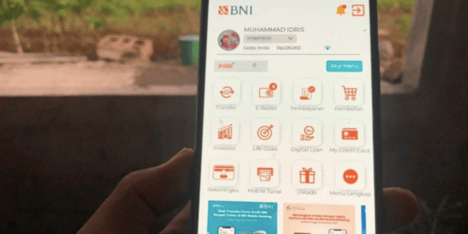 cara bayar ICONNET lewat BNI