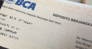 cara hitung bunga deposito BCA