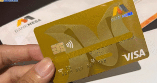cara bayar kartu kredit Bank Mega dari BCA