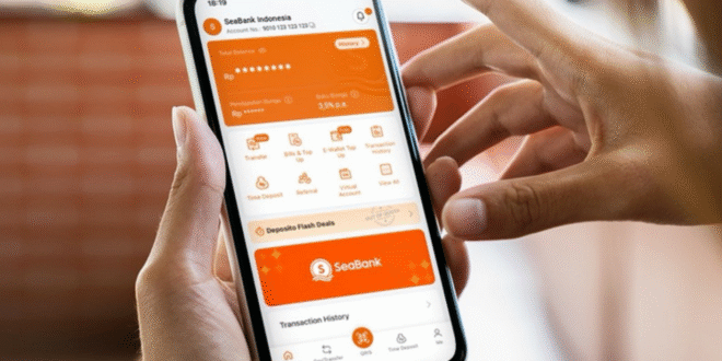 cara beli pulsa Telkomsel lewat SeaBank