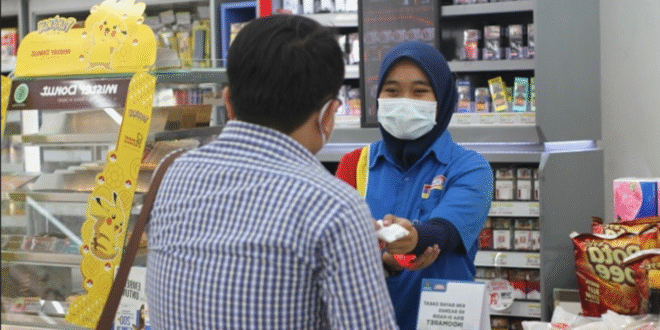 cara bayar Amartha di Indomaret