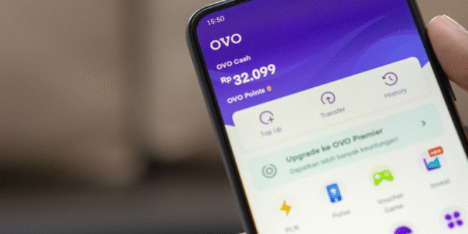 cara transfer saldo OVO ke Mandiri