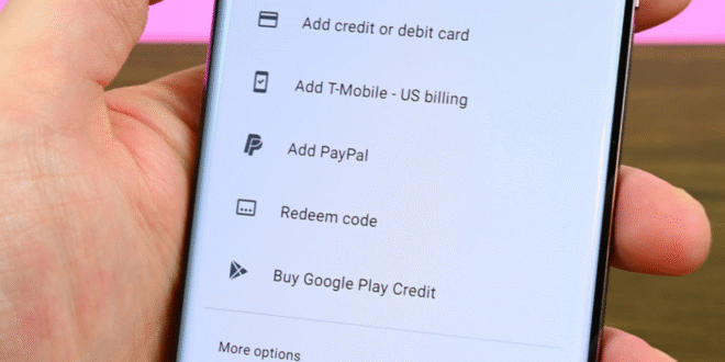 cara mengatasi transaksi Google Play ditolak
