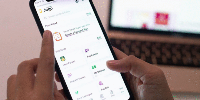 cara beli pulsa lewat Bank Jago