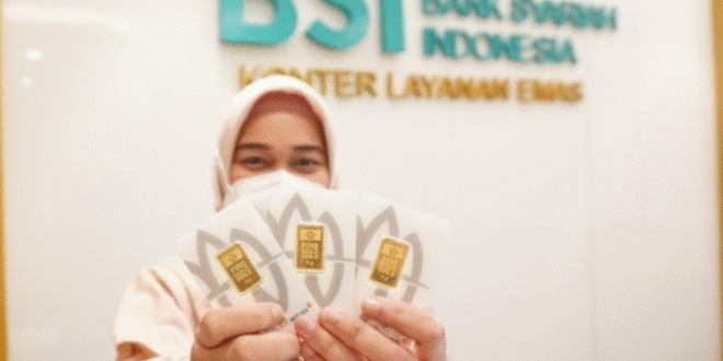 cara buka tabungan emas di BSI
