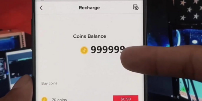 cara top up koin tiktok lewat dana
