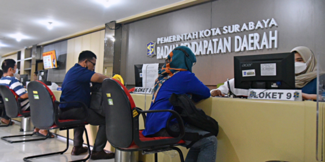 cara bayar pajak reklame online Surabaya