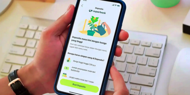 cara isi saldo OVO lewat Superbank