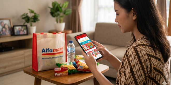 Cara Belanja di Alfagift Pakai Shopeepay