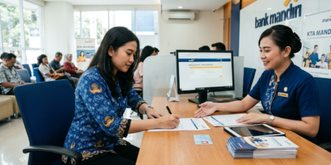 cara mengajukan KTA di Bank Mandiri