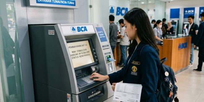 cara bayar UKT UI lewat BCA
