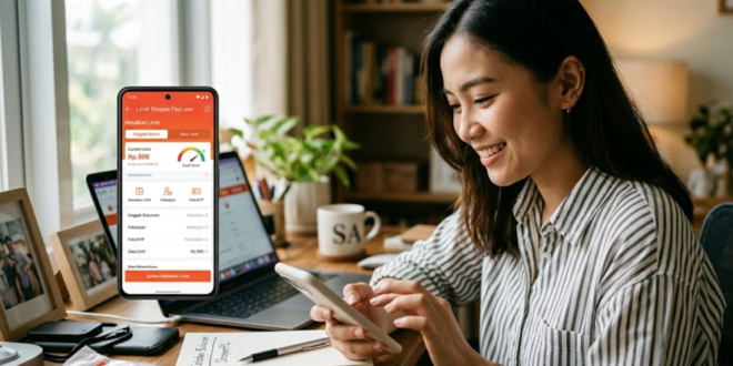 cara meningkatkan limit Shopee PayLater