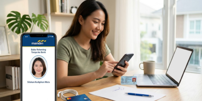 cara buka tabungan Mandiri tanpa ke bank