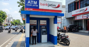 cara beli pulsa lewat ATM Bank Jatim