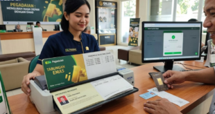 cara cetak buku tabungan emas Pegadaian