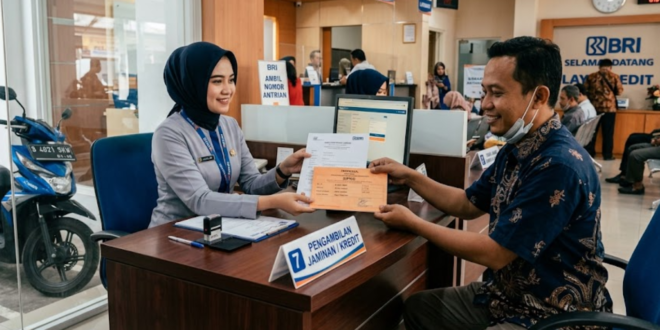 cara mengambil jaminan BPKB motor di Bank BRI