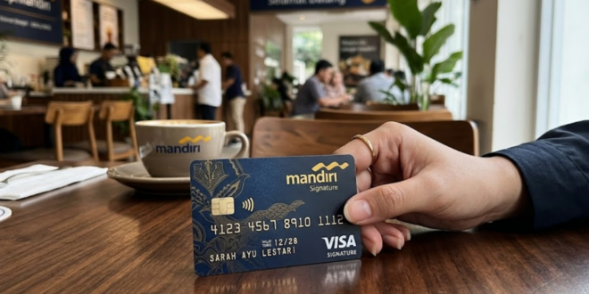 cara bayar kartu kredit Mandiri dari BCA