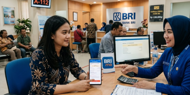 cara tutup tabungan emas BRImo