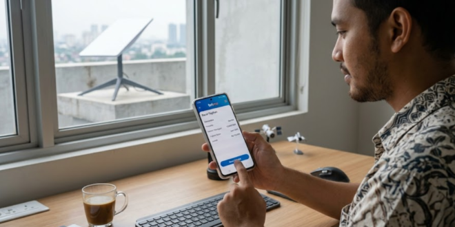 cara bayar tagihan Starlink lewat BRImo
